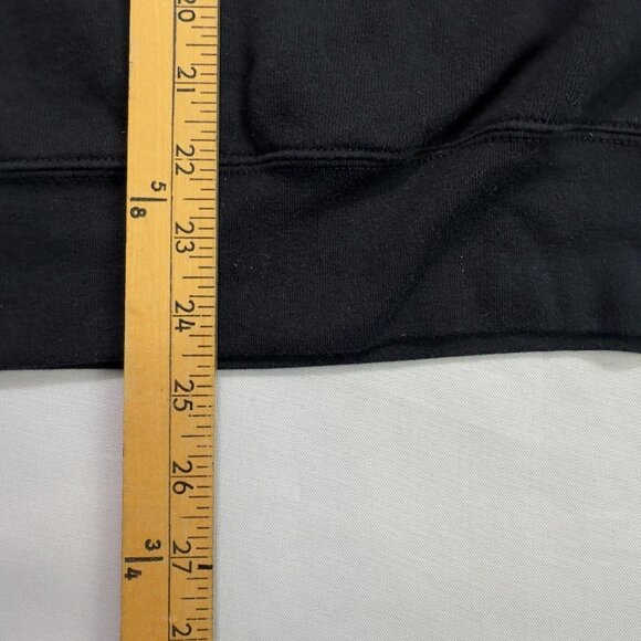 Bella+Canvas Sweatshirt Women's S Black Fleece Minimalist Cozy Casual - Picture 5 of 5